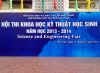 THPT Nguyễn Bình tham gia sáng tạo KHKT