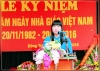 Lễ kỷ niệm 34 năm ngày Nhà giáo Việt Nam 20/11/1982 - 20/11/2016