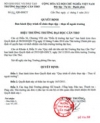 Quyết định thành lập Hội đồng thẩm định chế độ hỗ trợ học phí cấp trường theo nghị quyết số 42/2024/NQ-HĐND ngày 23/09/2024 của Hội đồng nhân dân tỉnh năm học 2024-2025