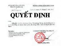 QUYẾT ĐỊNH “Về việc phân công nhiệm vụ cho các thành viên Ban giám hiệu”